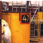 Drums of radioactive waste